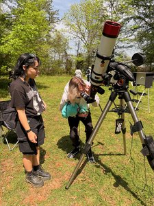 Photo From FBAC Mini Astronomy On Wheels - 2024 Total Solar Eclipse - Poteau, OK