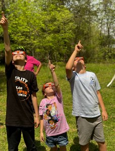 Photo From FBAC Mini Astronomy On Wheels - 2024 Total Solar Eclipse - Poteau, OK