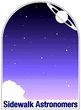 Los Angeles Sidewalk Astronomers Logo