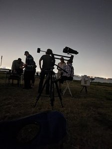 Photo From First Friday Public Viewing Night at Lake Hefner Windsurfer Point