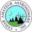 Cedar Amateur Astronomers, Inc. Logo