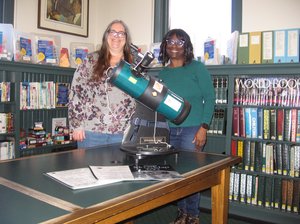 Photo From Wellington Library Telescope Delivery