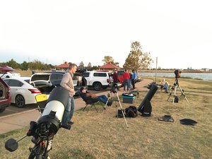 Photo From First Friday Public Viewing Night at Lake Hefner Windsurfer Point