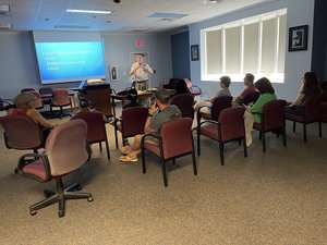 Photo From CAAA Outreach Presentation on Meteors, Meteorites and Solar System to Pickens County Comminity