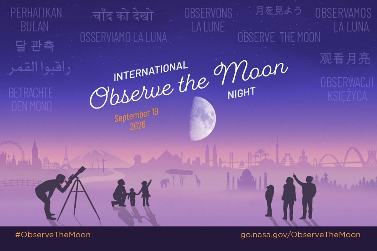 Celebrate International Observe the Moon Night on October 1!