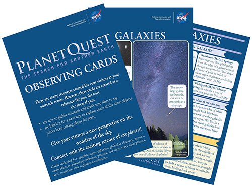 Observing Cards: What will you see tonight? [PlanetQuest]