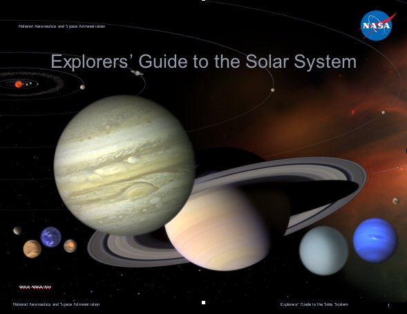 Explorers' Guide to the Solar System [Presentation - Exploring the Solar System]