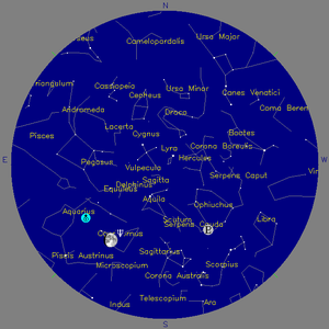 Sky Chart - click to enlarge