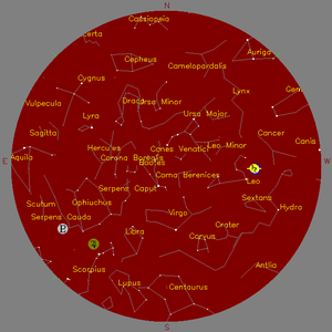 Sky Chart - click to enlarge
