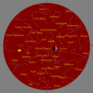 Sky Chart - click to enlarge