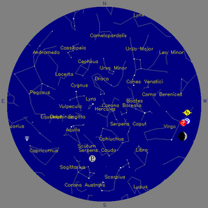 Sky Chart - click to enlarge