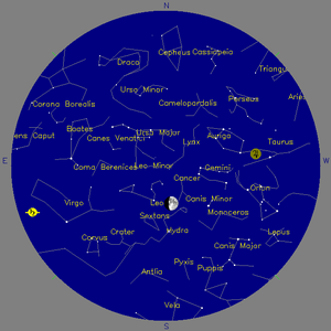 Sky Chart - click to enlarge