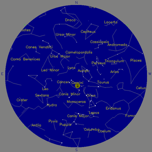 Sky Chart - click to enlarge