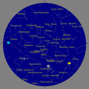 Sky Chart - click to enlarge