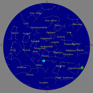 Sky Chart - click to enlarge