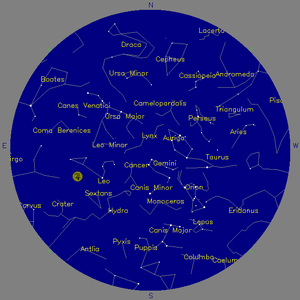 Sky Chart - click to enlarge