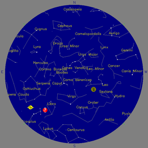 Sky Chart - click to enlarge