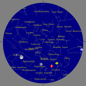 Sky Chart - click to enlarge