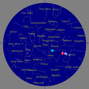 Sky Chart - click to enlarge