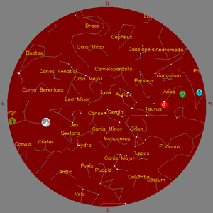 Sky Chart - click to enlarge