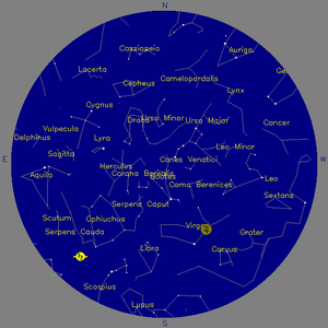 Sky Chart - click to enlarge