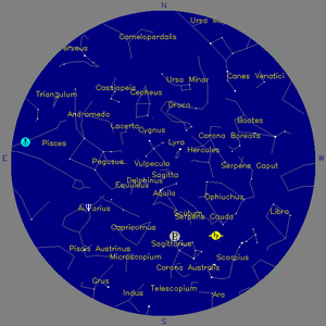 Sky Chart - click to enlarge