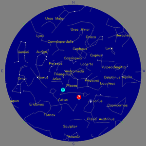 Sky Chart - click to enlarge