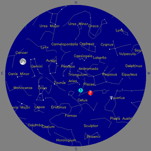 Sky Chart - click to enlarge