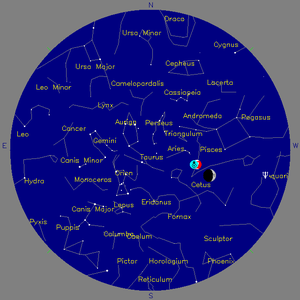 Sky Chart - click to enlarge