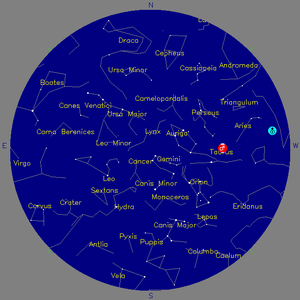 Sky Chart - click to enlarge