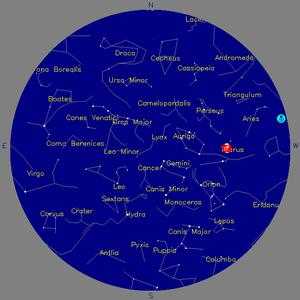 Sky Chart - click to enlarge