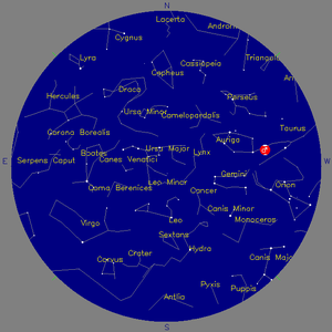 Sky Chart - click to enlarge