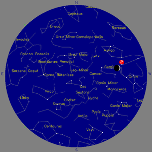 Sky Chart - click to enlarge