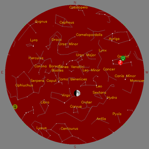 Sky Chart - click to enlarge