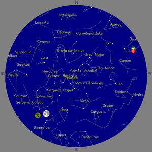 Sky Chart - click to enlarge