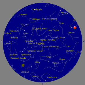 Sky Chart - click to enlarge