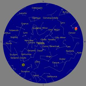 Sky Chart - click to enlarge