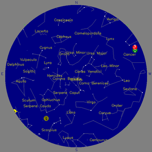 Sky Chart - click to enlarge