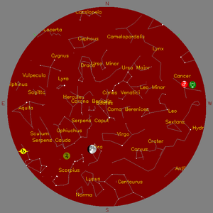 Sky Chart - click to enlarge