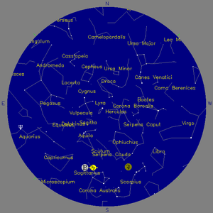 Sky Chart - click to enlarge