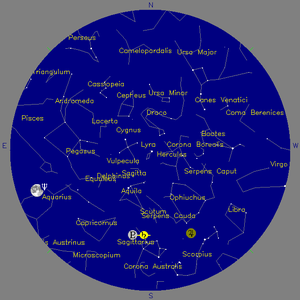 Sky Chart - click to enlarge