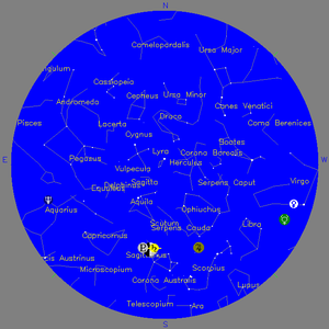 Sky Chart - click to enlarge