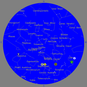 Sky Chart - click to enlarge