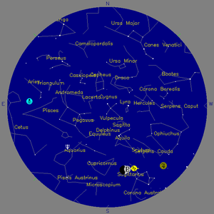 Sky Chart - click to enlarge