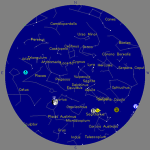 Sky Chart - click to enlarge