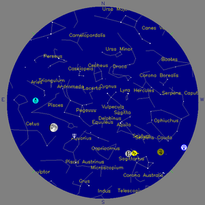 Sky Chart - click to enlarge