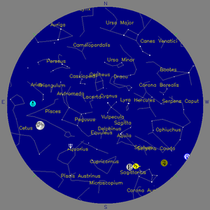 Sky Chart - click to enlarge