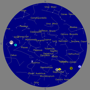 Sky Chart - click to enlarge