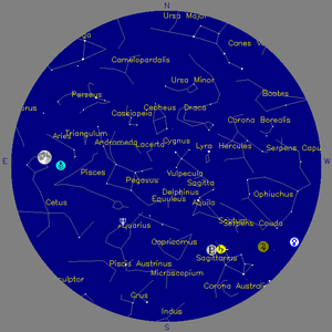 Sky Chart - click to enlarge