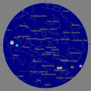 Sky Chart - click to enlarge